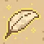 Shining feather icon