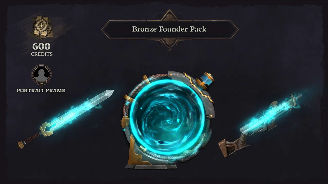 Crystalfall - Bronze Founder Pack Screenshot 0