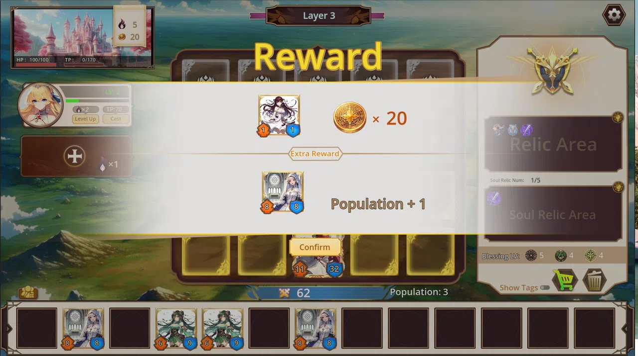 Auto Battle Girl Demo Screenshot 4