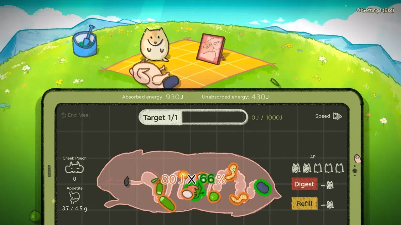 Hamster, Eat, Run Demo Screenshot 1