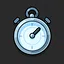 Finish a Time Trial icon