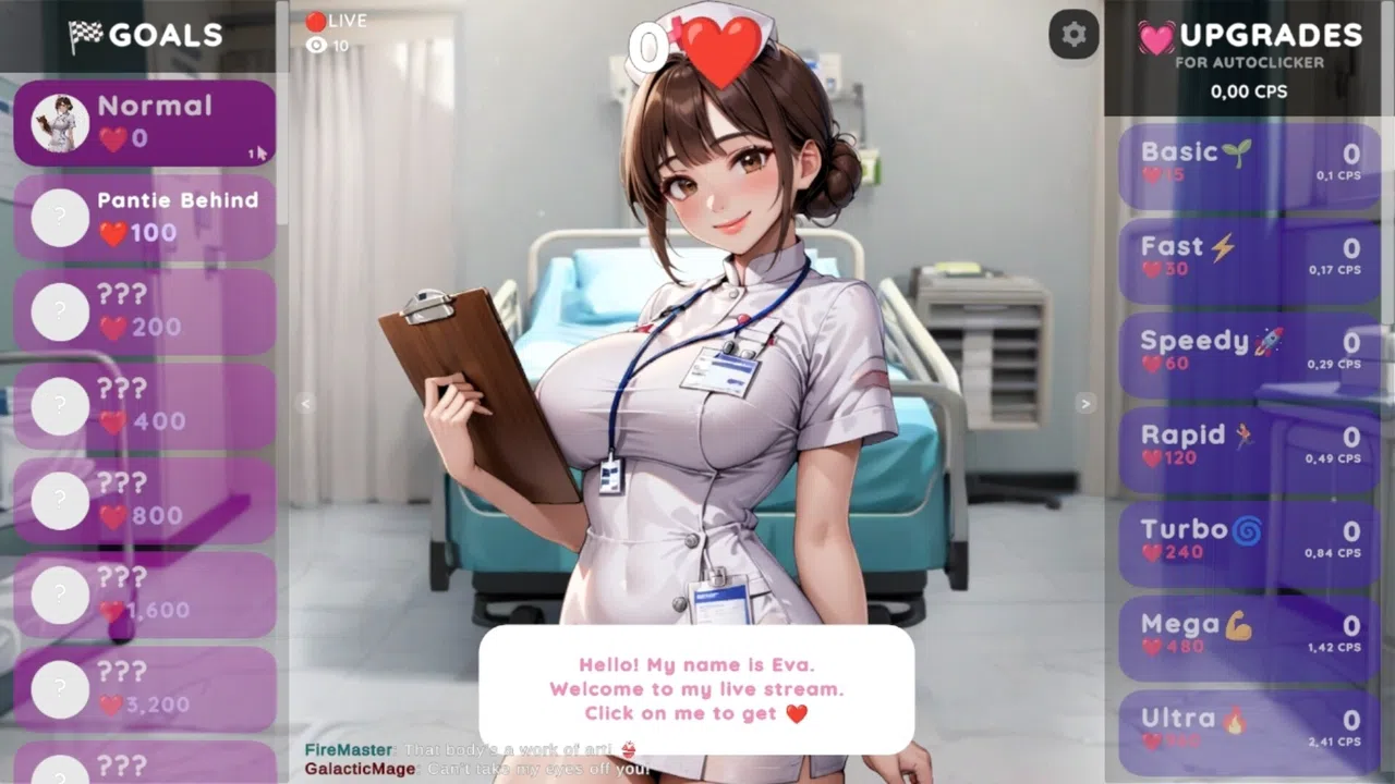 Hentai Clicker: Eva is streaming Screenshot 0