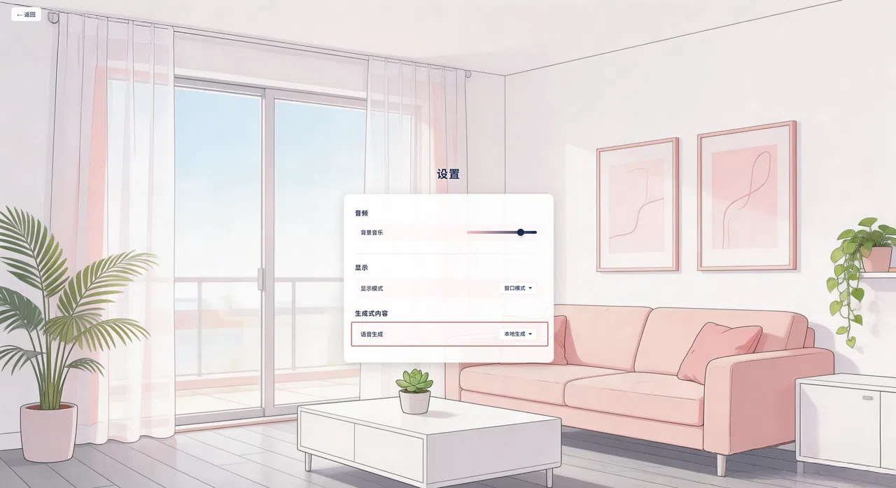 《落樱》- 语音生成扩展包 Screenshot 0
