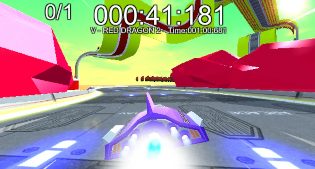 VORTEX-G: Anti-Gravity Racing & Track Editor Screenshot 6