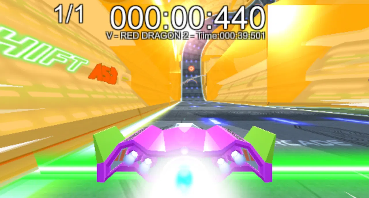 VORTEX-G: Anti-Gravity Racing & Track Editor Screenshot 5