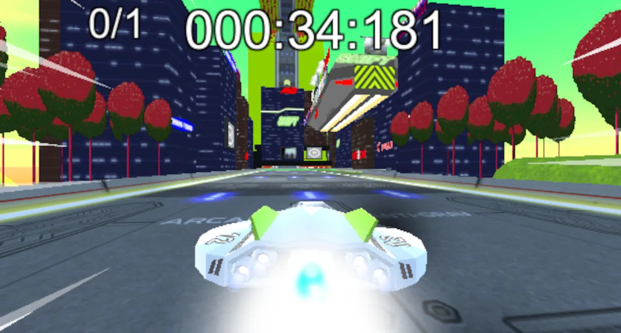 VORTEX-G: Anti-Gravity Racing & Track Editor Screenshot 4