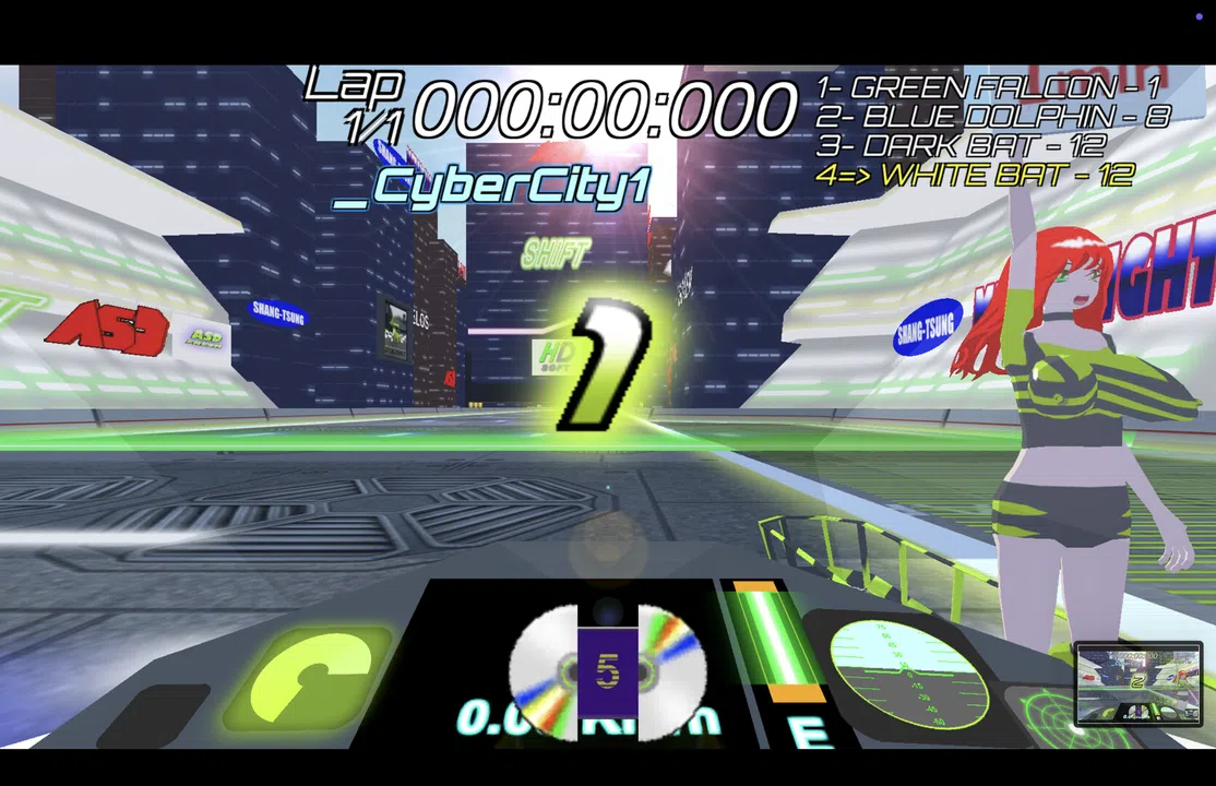 VORTEX-G: Anti-Gravity Racing & Track Editor Screenshot 10