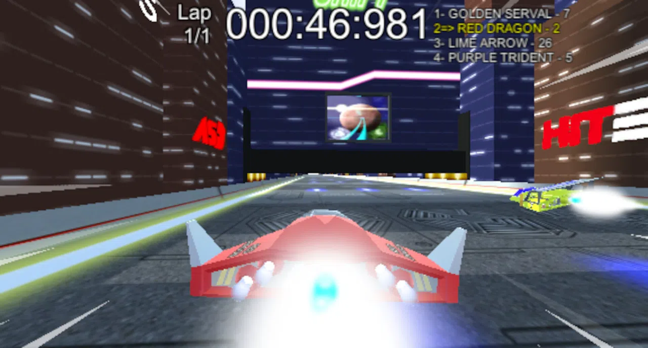 VORTEX-G: Anti-Gravity Racing & Track Editor Screenshot 14