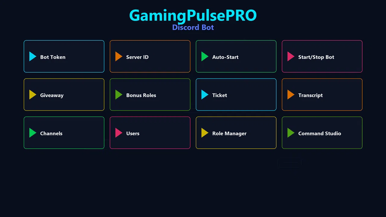 GamingPulsePRO - Discord Bot Screenshot 0