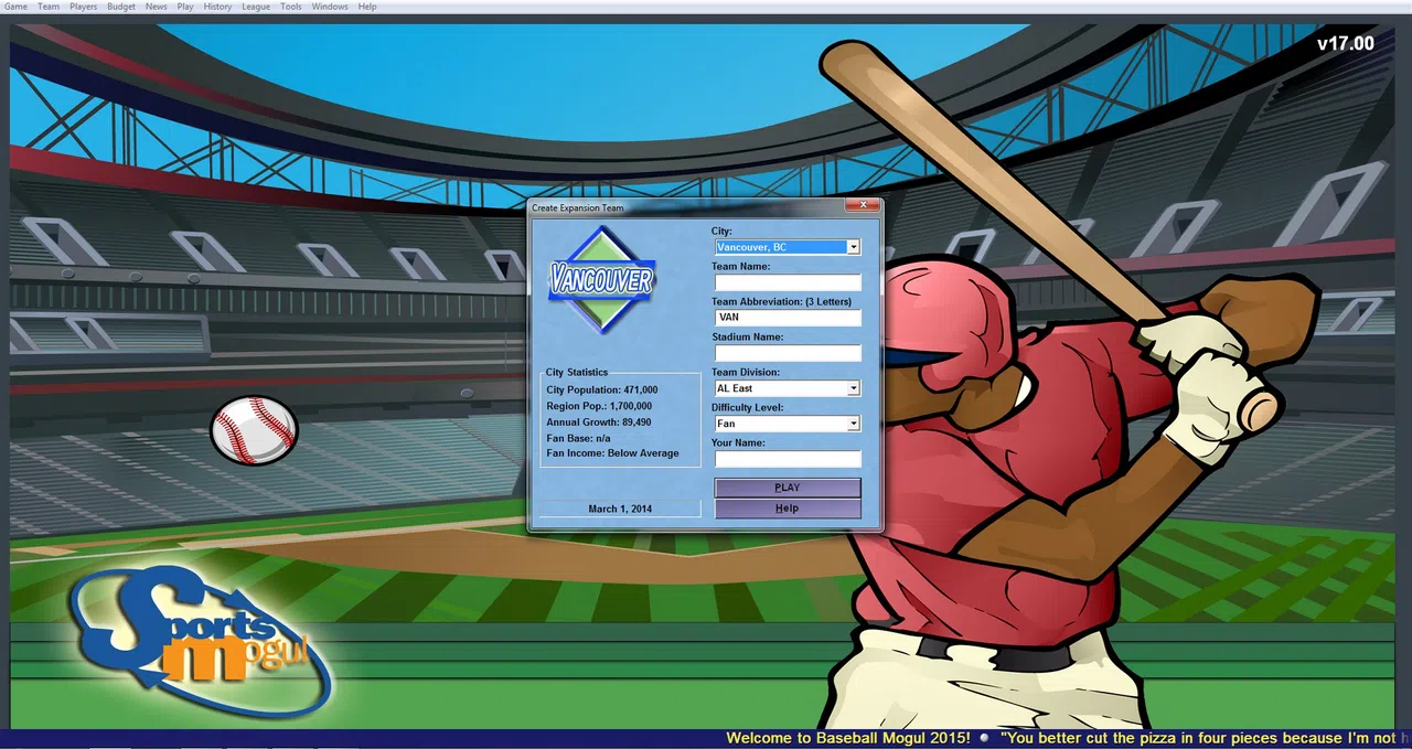 Baseball Mogul 2015 Screenshot 1