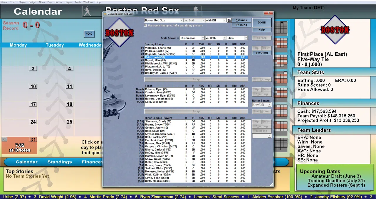 Baseball Mogul 2015 Screenshot 4