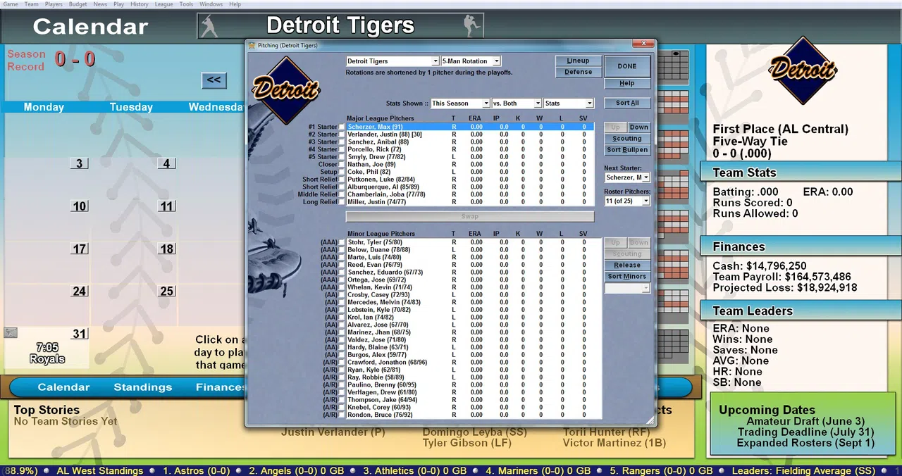 Baseball Mogul 2015 Screenshot 5