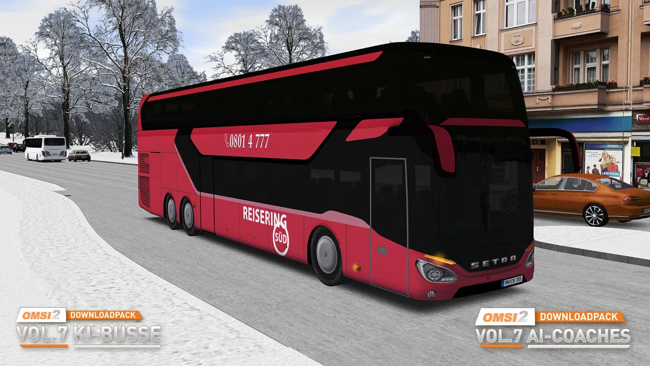 OMSI 2 Add-on Downloadpack Vol. 7 - AI Coaches Screenshot 8