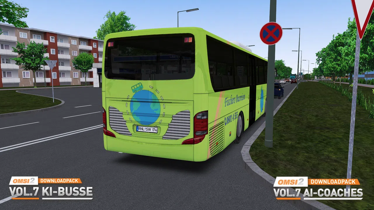 OMSI 2 Add-on Downloadpack Vol. 7 - AI Coaches Screenshot 12