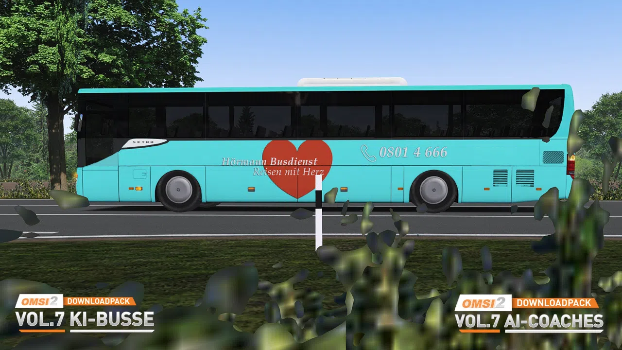 OMSI 2 Add-on Downloadpack Vol. 7 - AI Coaches Screenshot 3