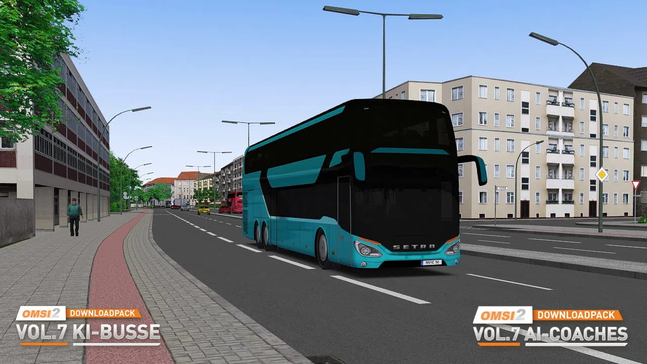 OMSI 2 Add-on Downloadpack Vol. 7 - AI Coaches Screenshot 6