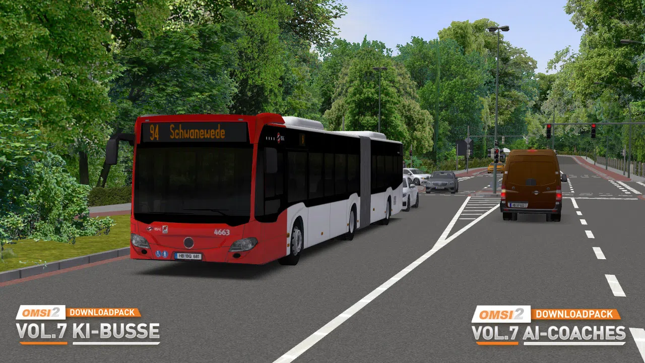 OMSI 2 Add-on Downloadpack Vol. 7 - AI Coaches Screenshot 32