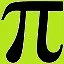 π = 3.1415 icon