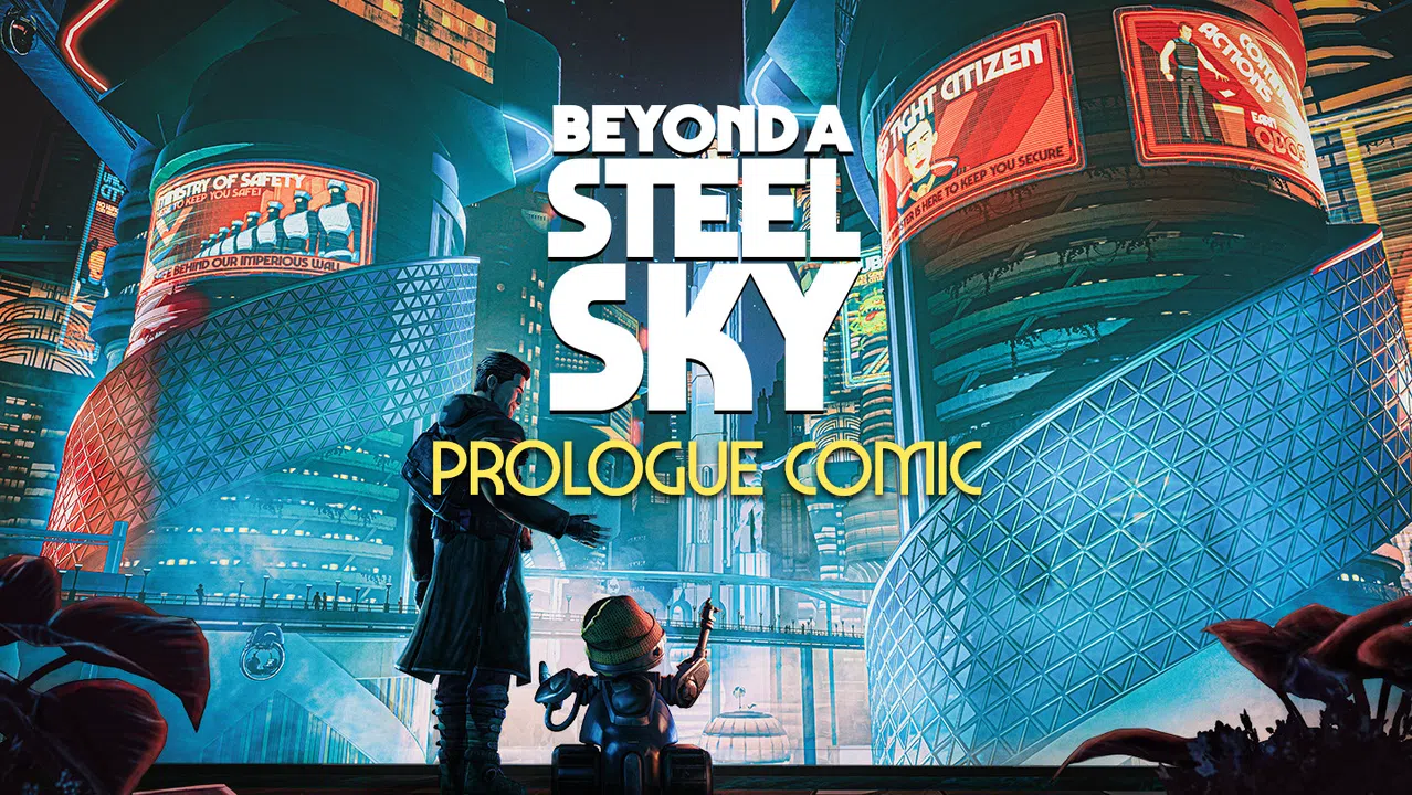 Beyond a Steel Sky Prologue Comic Book Screenshot 1