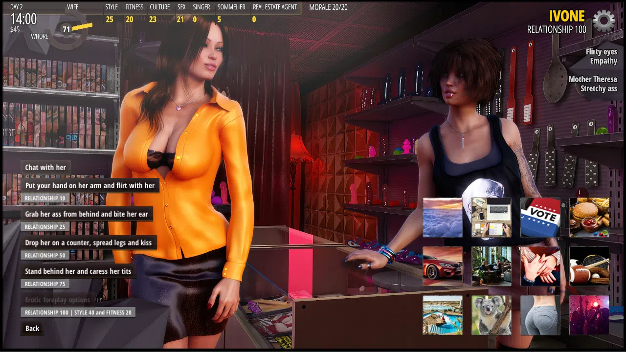 Eleanor - Violet aster Screenshot 1