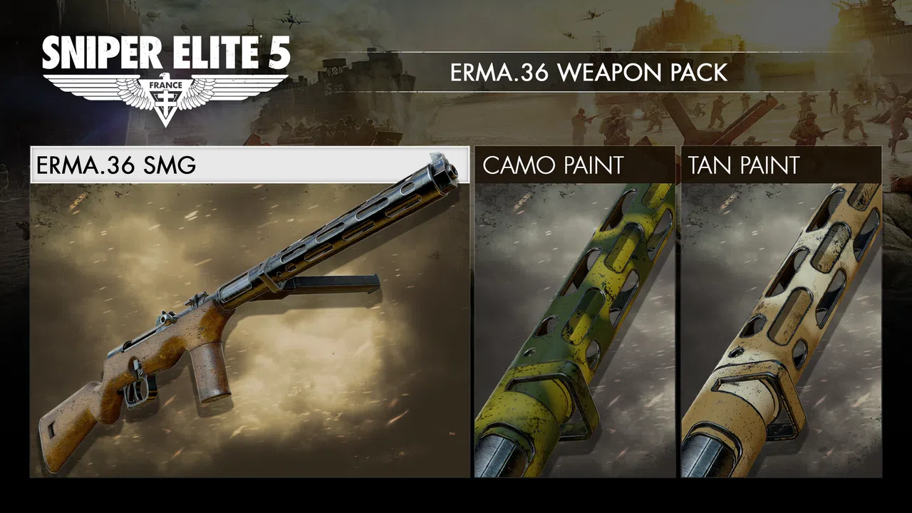 Sniper Elite 5: Up Close and Personal Weapon and Skin Pack Screenshot 6
