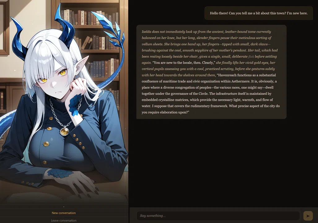 Monster Girl Chat Screenshot 2