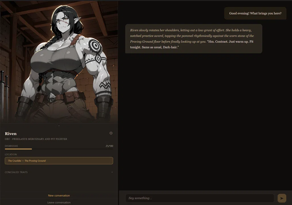 Monster Girl Chat Screenshot 0