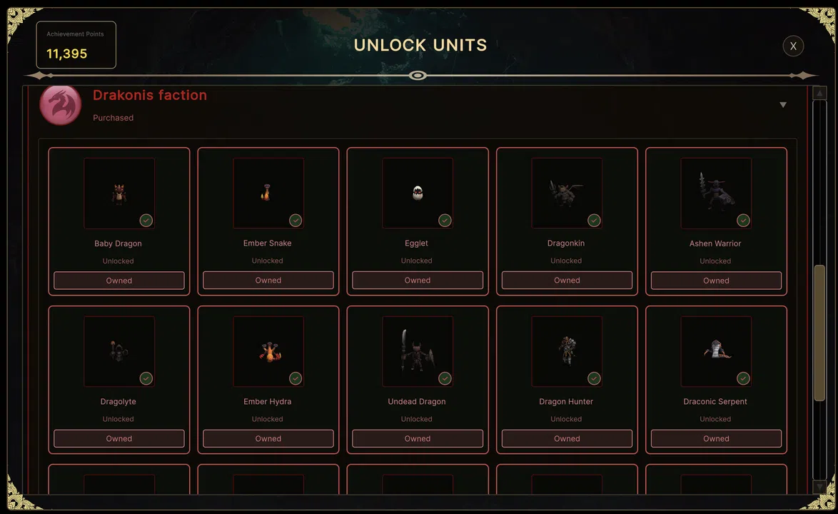 Age of Gods - Drakonis Faction Screenshot 1