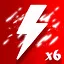 In a Flash x6 icon