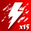 In a Flash x15 icon