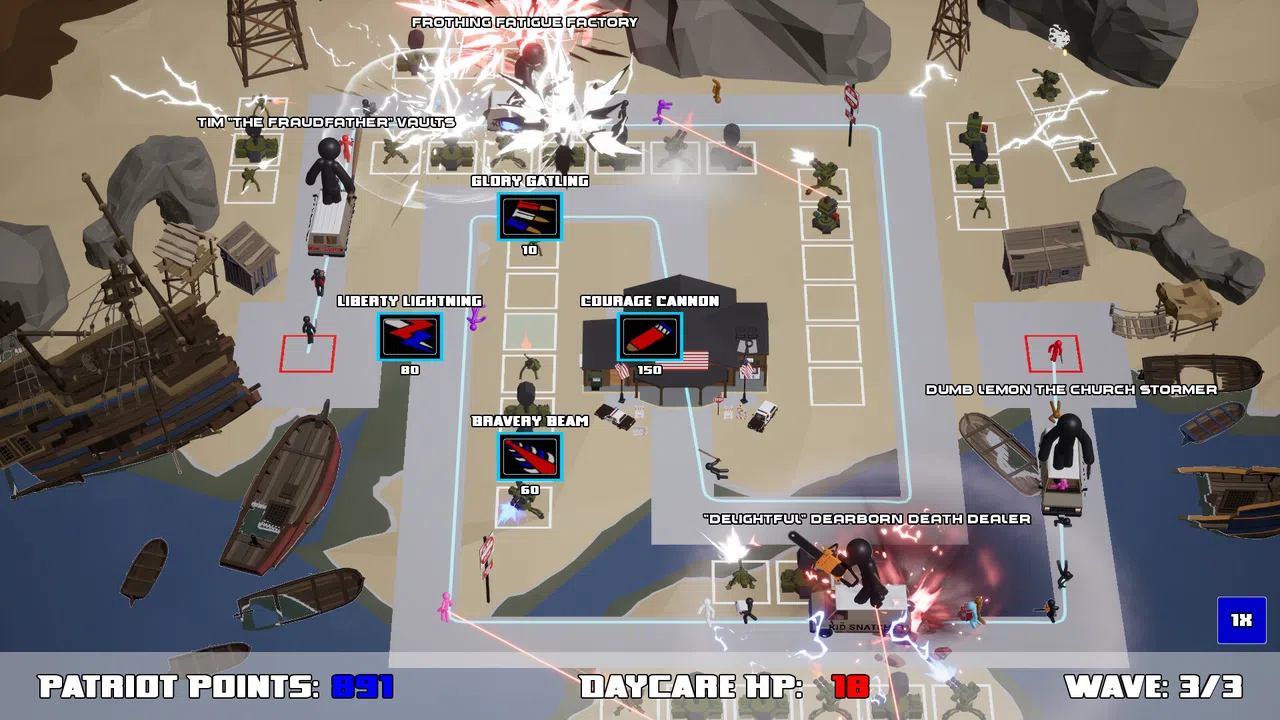 Illegal Alien Tower Defense Screenshot 1