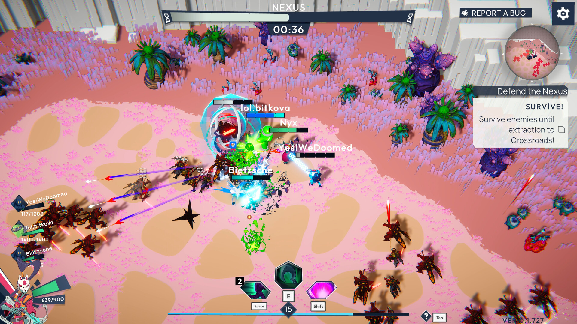 SLAMPUNKS Screenshot 0