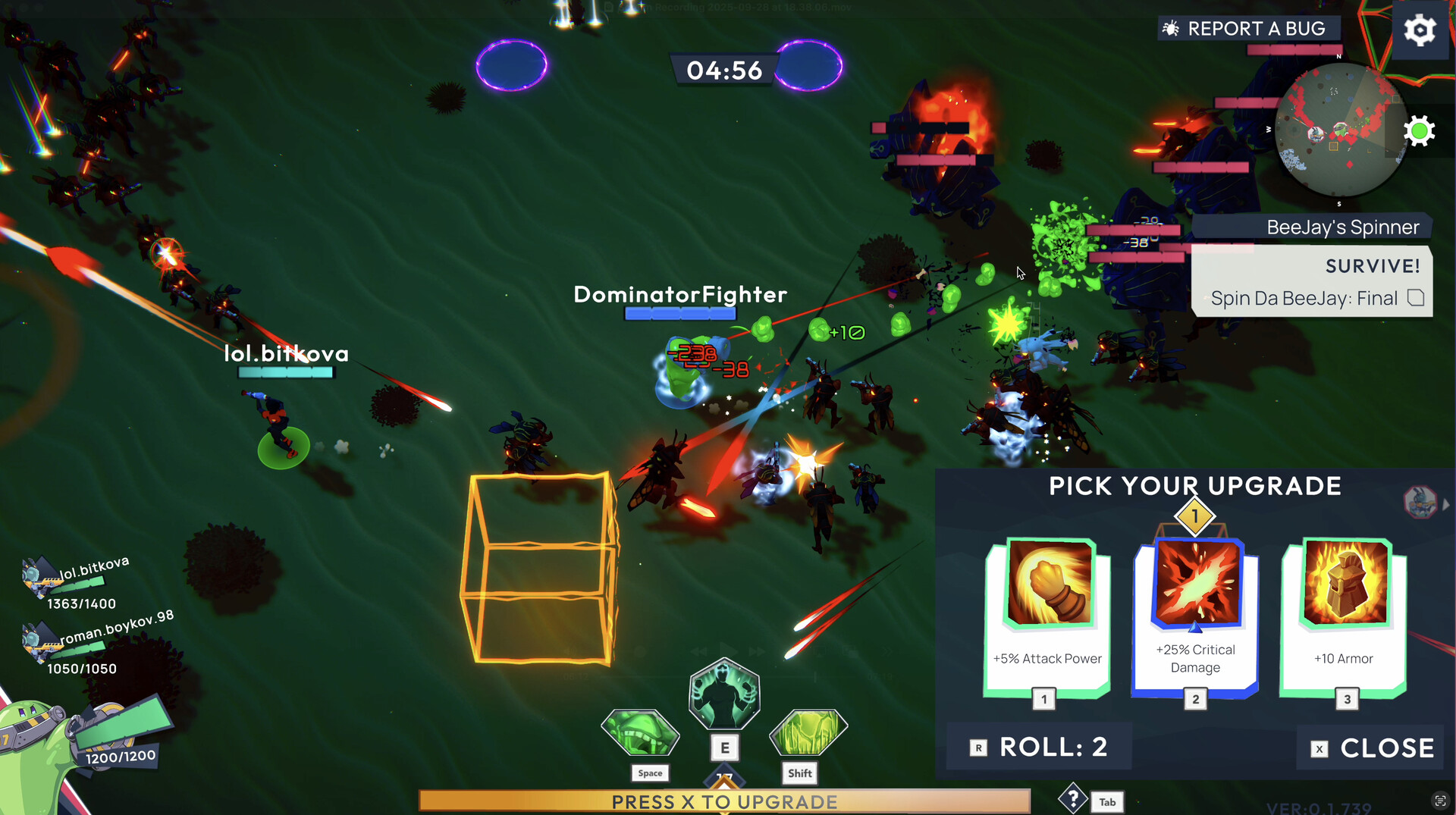 SLAMPUNKS Screenshot 1