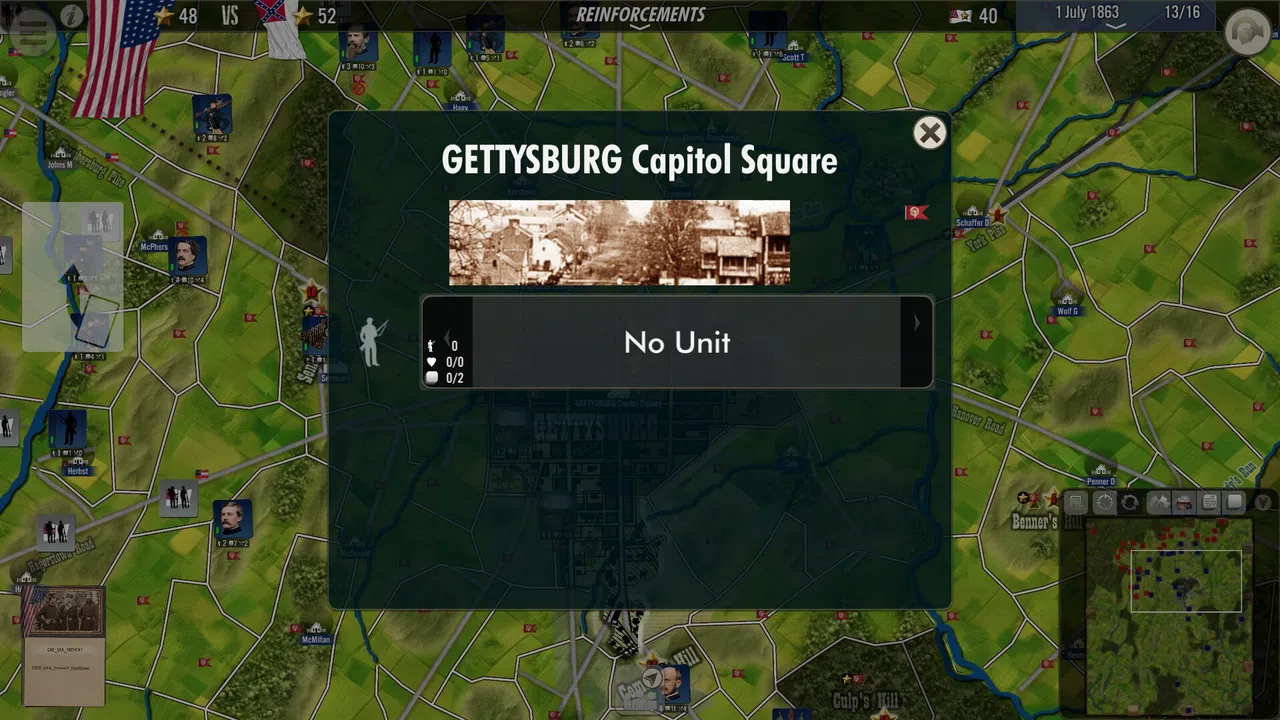 SGS Battle for: Gettysburg Screenshot 1