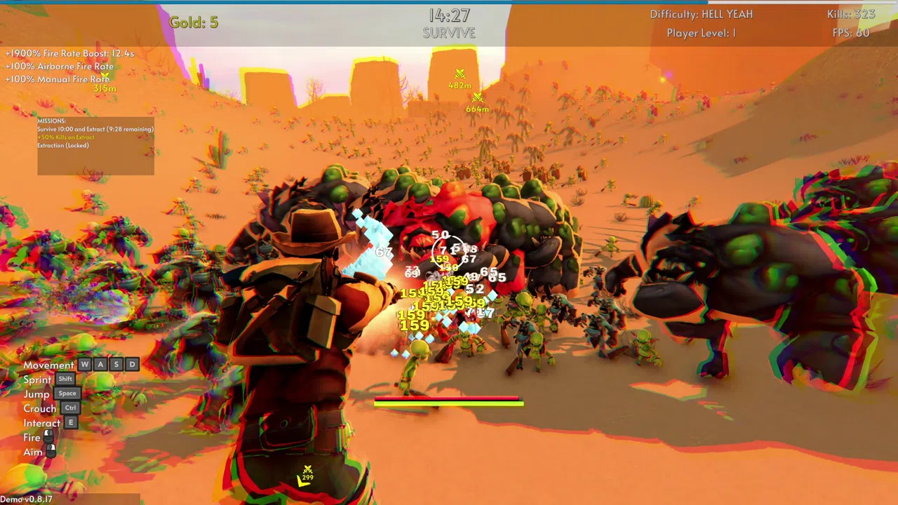 HELL YEAH: GUNSLINGER Demo Screenshot 0