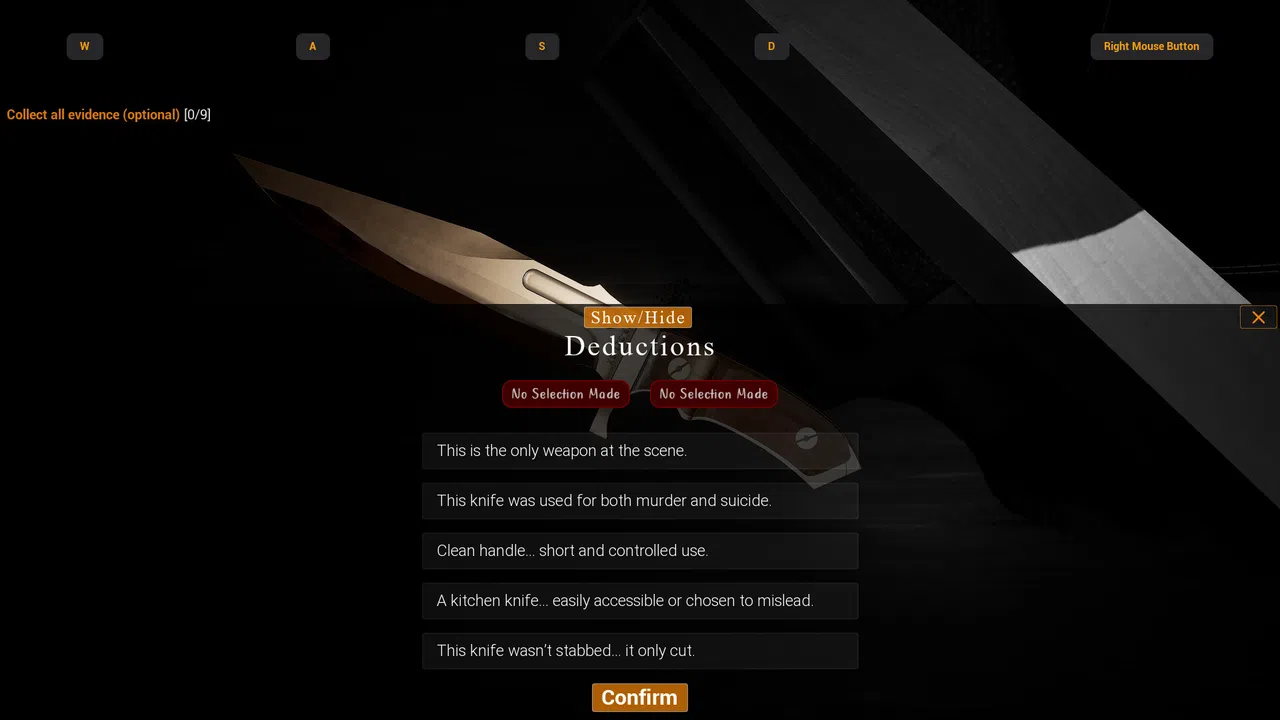 The Unclosed Case Demo Screenshot 1