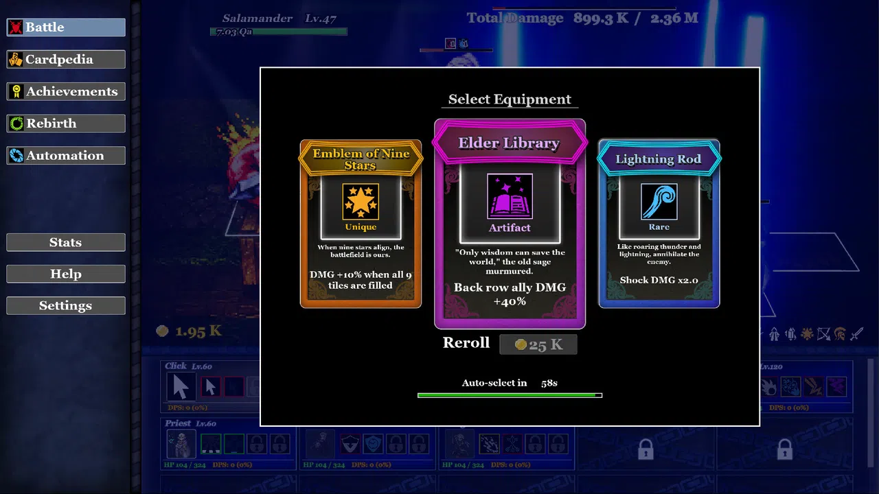 Clicker Tactics: Memorian Screenshot 1