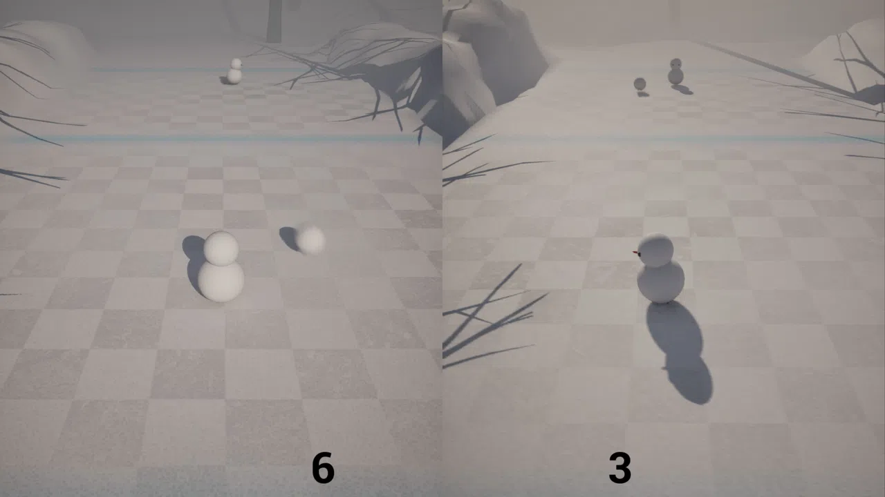 雪球对对碰 Snowball Bumping Screenshot 1