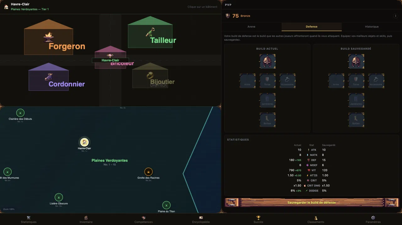 Runeveil: Idle PvP Screenshot 2