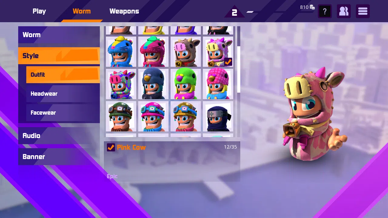 Worms Rumble - Legends Pack Screenshot 4