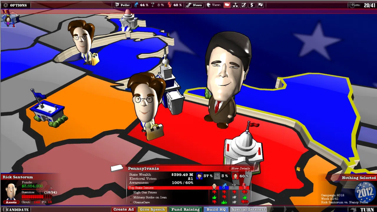 The Political Machine Screenshot 0