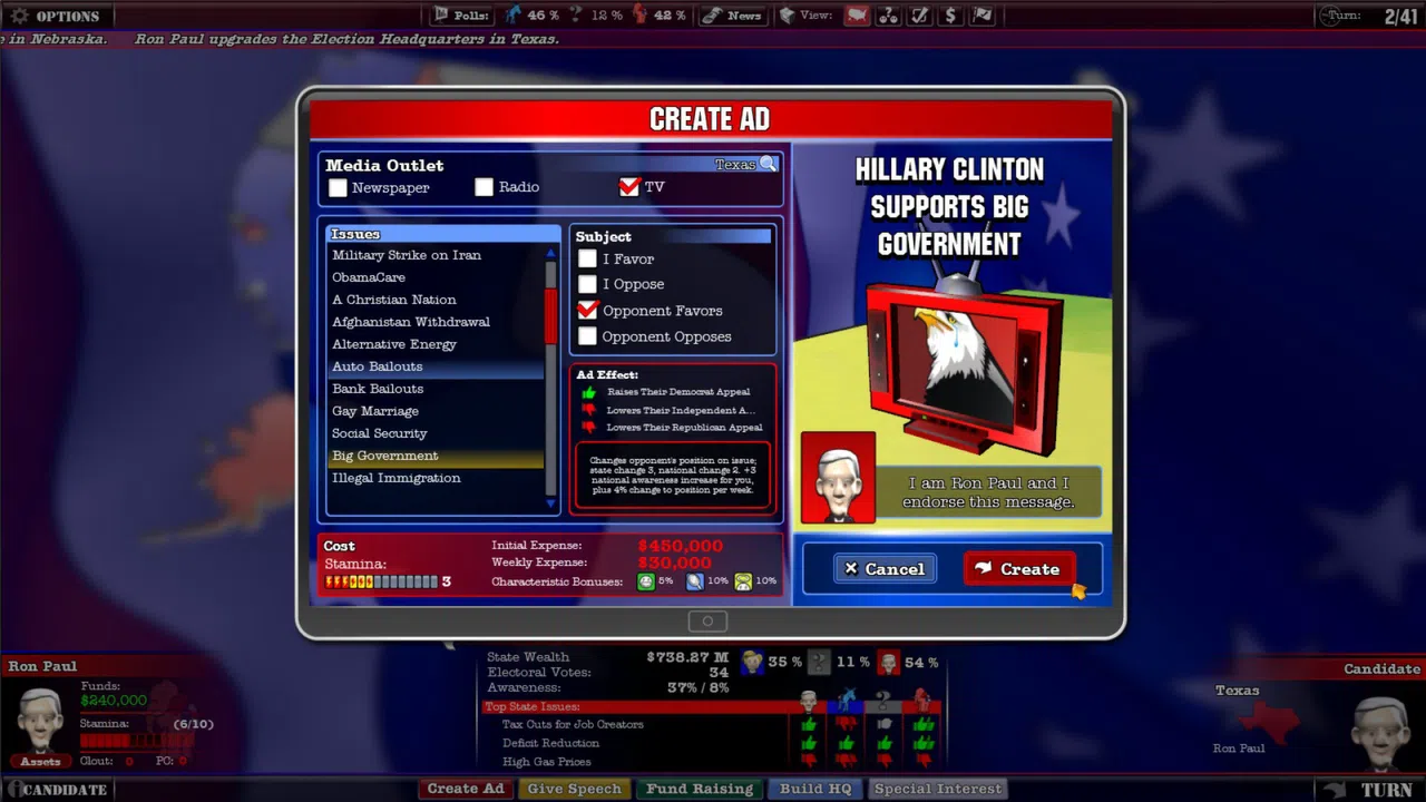 The Political Machine Screenshot 7
