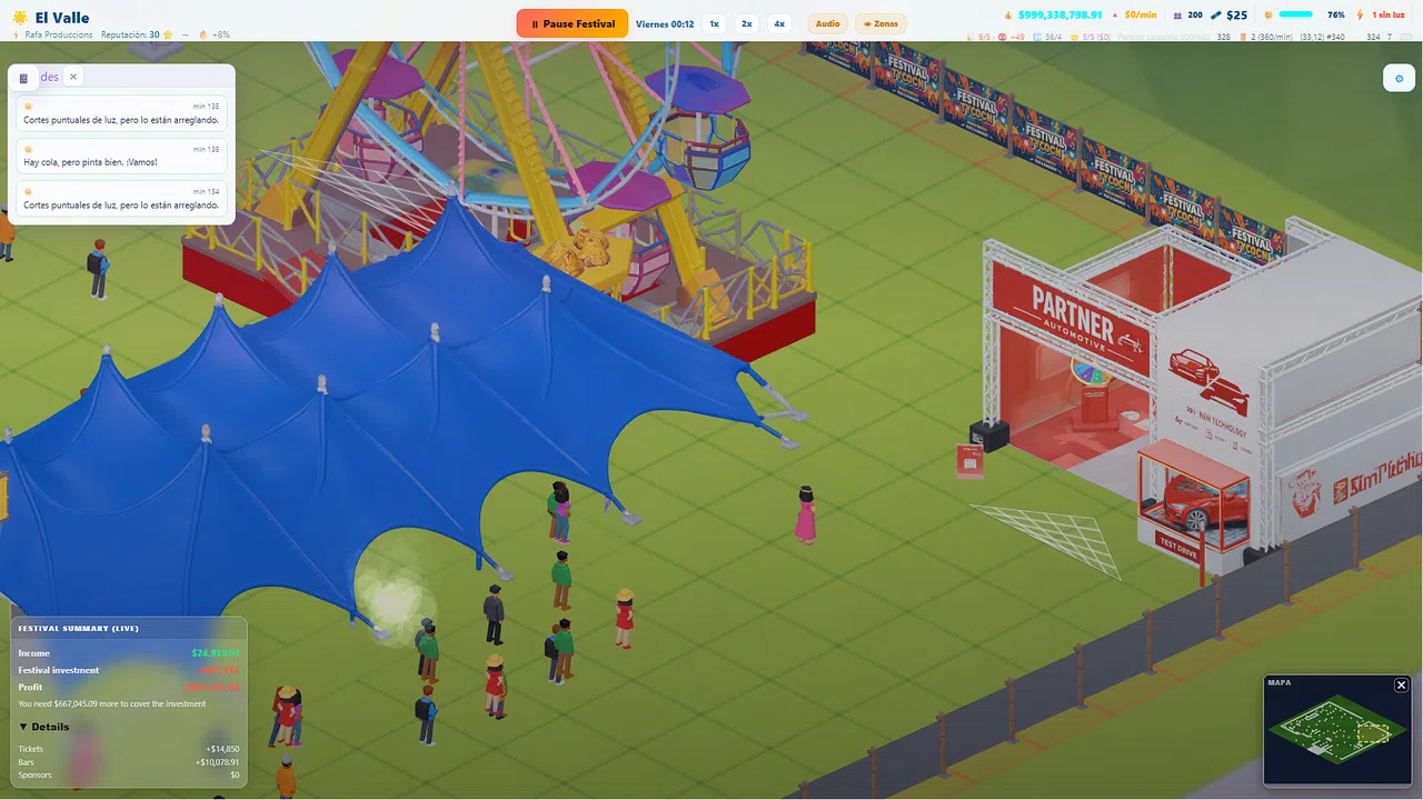 SoundFest: Music Festival Manager Screenshot 6