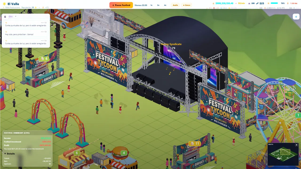 SoundFest: Music Festival Manager Screenshot 0