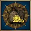 Invisible hand of the market icon