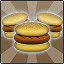 One day worth of burgers icon