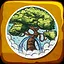 Clean countryside icon