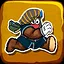 A well dressed bear icon