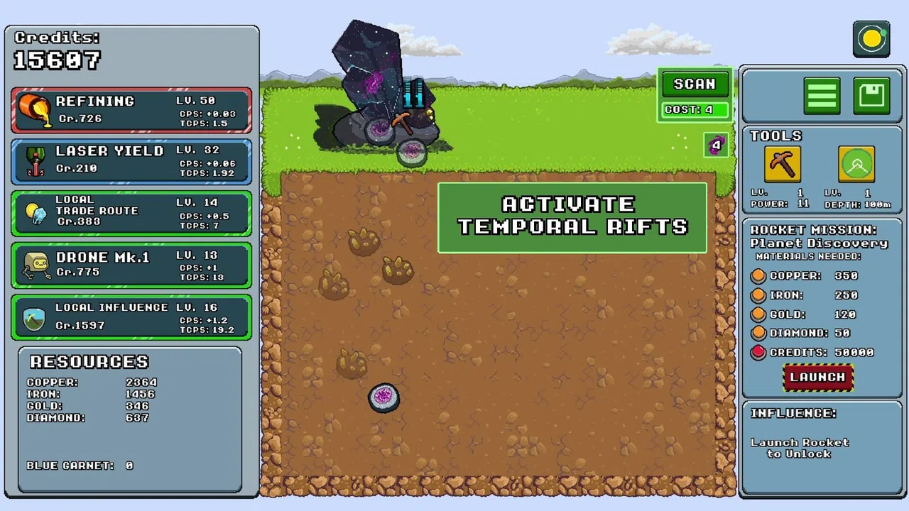 Exofinity Clicker Demo Screenshot 5