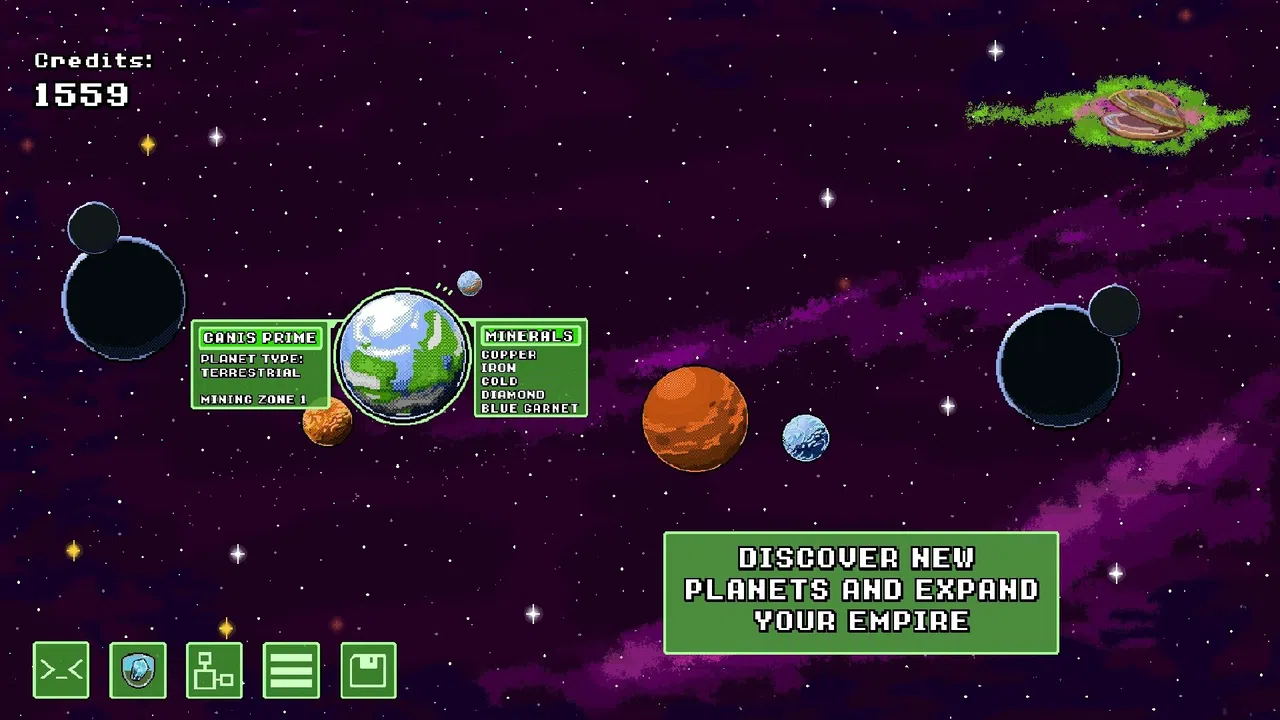 Exofinity Clicker Demo Screenshot 0